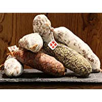 6 Salchichones de Saboya - Cerdo Puro- Ahumado- Avellana- Queso Beaufort- Pimienta- Jabalí - Salchichón Saucisson…